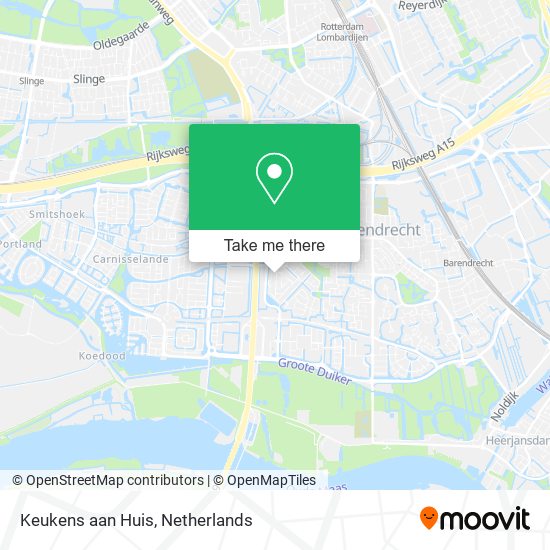 Keukens aan Huis map