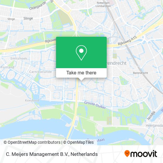 C. Meijers Management B.V. map