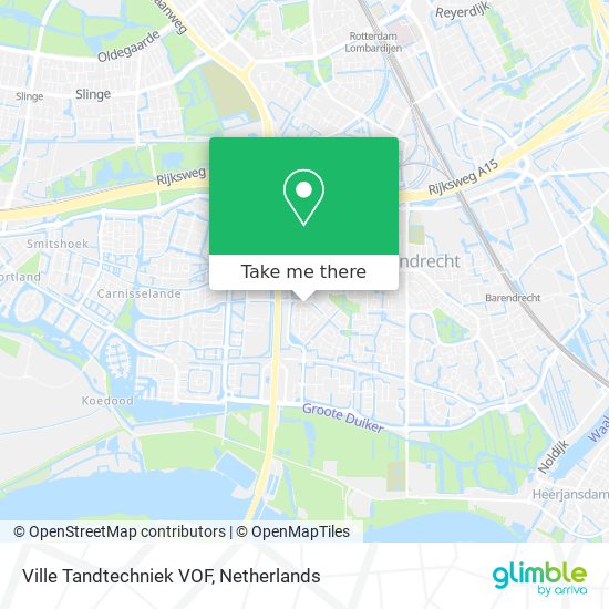 Ville Tandtechniek VOF map