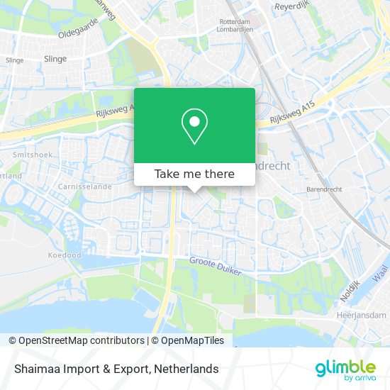 Shaimaa Import & Export map