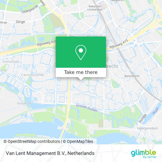 Van Lent Management B.V. map