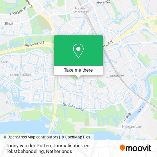 Tonny van der Putten, Journalisatiek en Tekstbehandeling map