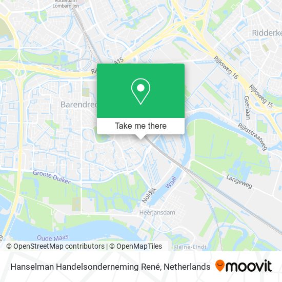 Hanselman Handelsonderneming René map
