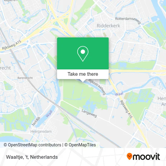 Waaltje, 't map