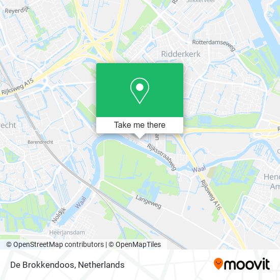 De Brokkendoos map