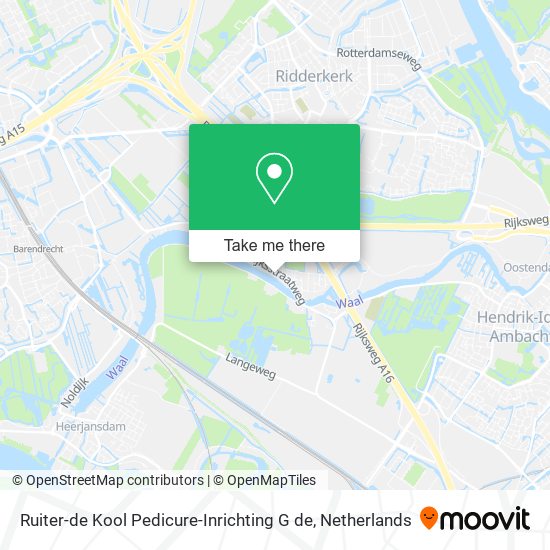 Ruiter-de Kool Pedicure-Inrichting G de map