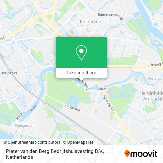 Pieter van den Berg Bedrijfshuisvesting B.V. Karte