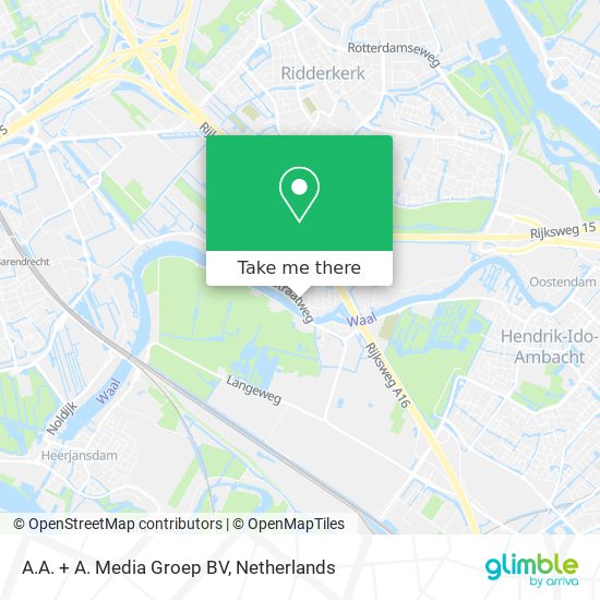 A.A. + A. Media Groep BV map