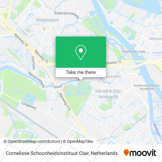 Cornelisse Schoonheidsinstituut Clair map