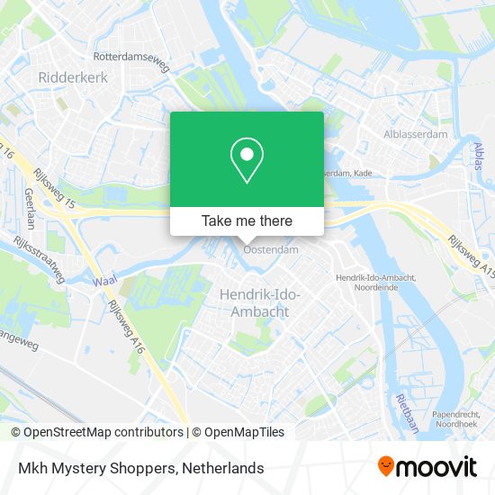 Mkh Mystery Shoppers map