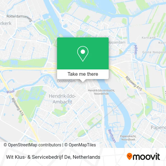 Wit Klus- & Servicebedrijf De map