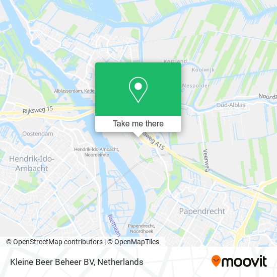 Kleine Beer Beheer BV map