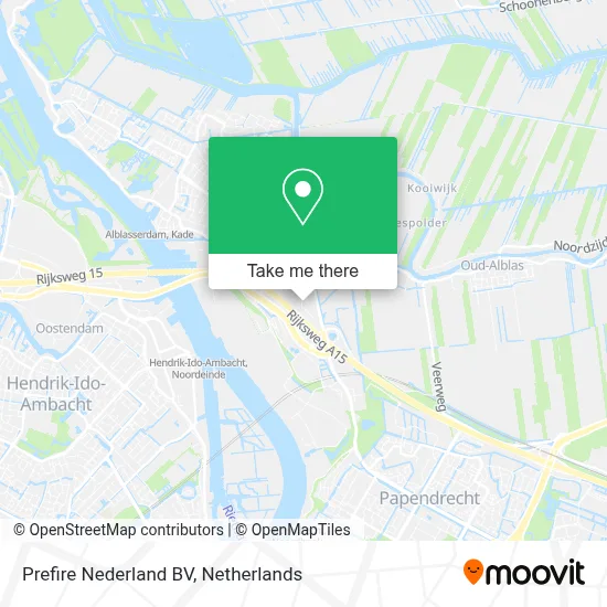 Prefire Nederland BV map
