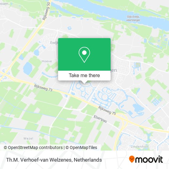 Th.M. Verhoef-van Welzenes map