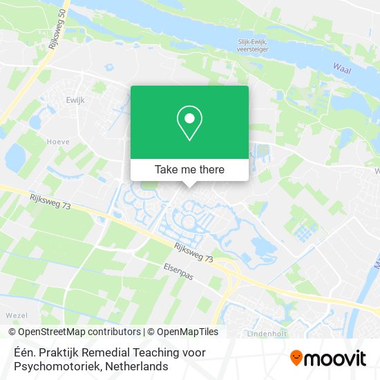 Één. Praktijk Remedial Teaching voor Psychomotoriek map