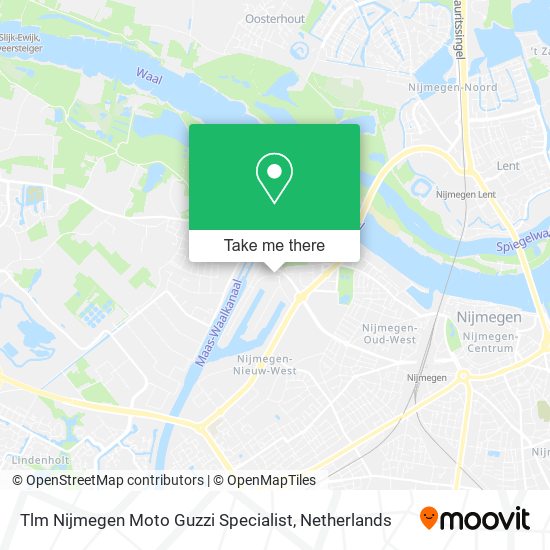 Tlm Nijmegen Moto Guzzi Specialist map