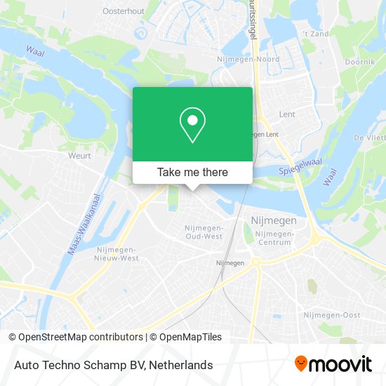 Auto Techno Schamp BV map