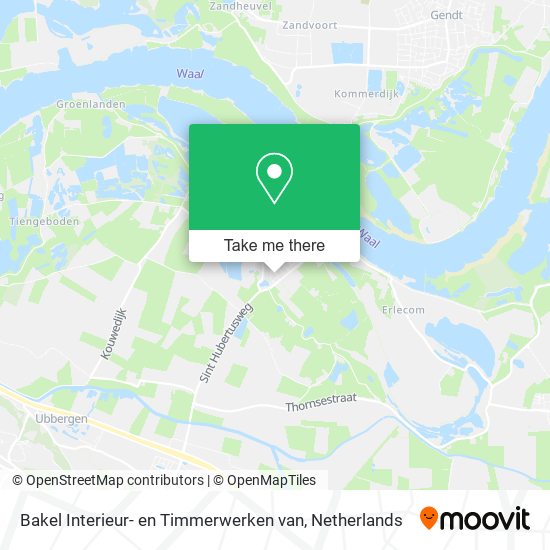 Bakel Interieur- en Timmerwerken van map