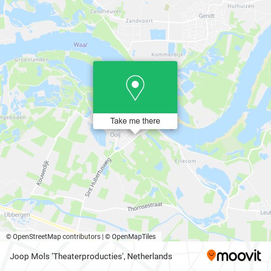 Joop Mols 'Theaterproducties' map