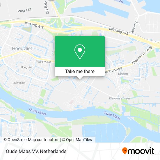 Oude Maas VV map