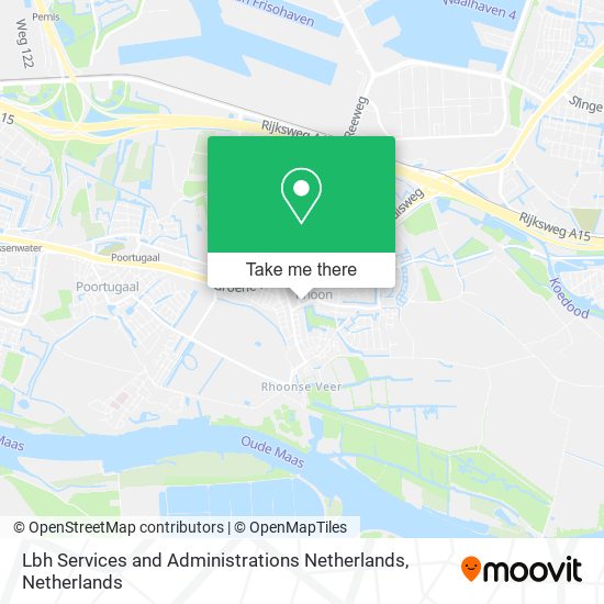 Lbh Services and Administrations Netherlands map