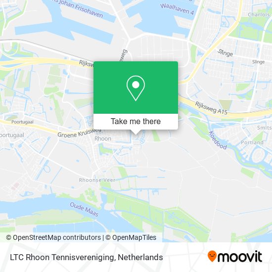 LTC Rhoon Tennisvereniging map