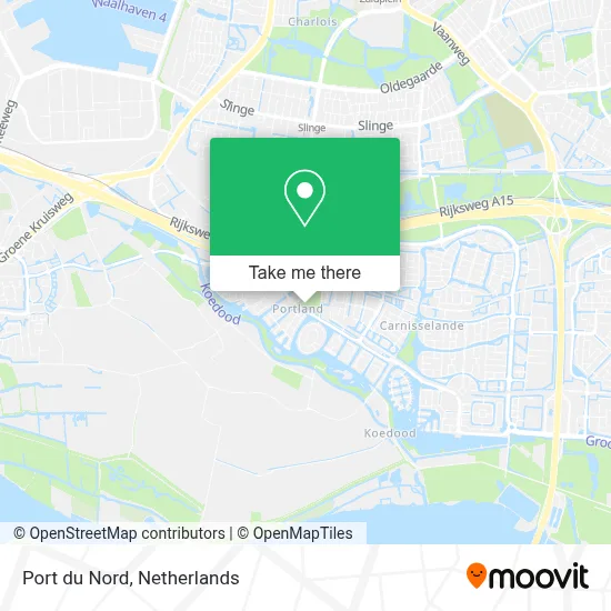 Port du Nord map
