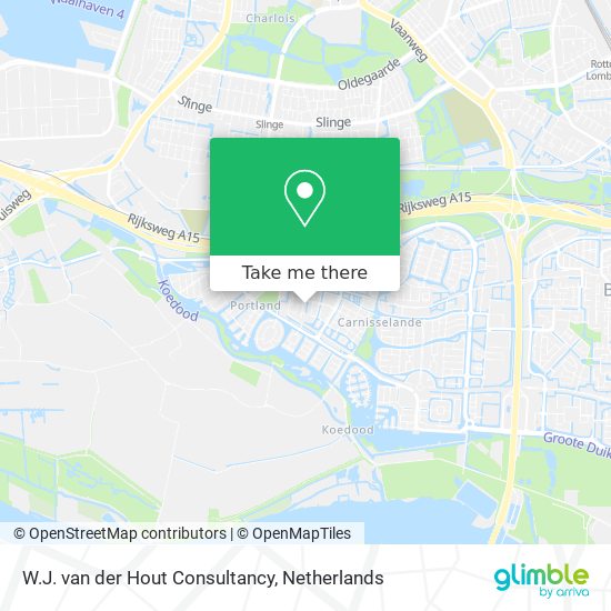 W.J. van der Hout Consultancy map