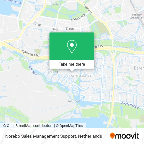 Norebo Sales Management Support map