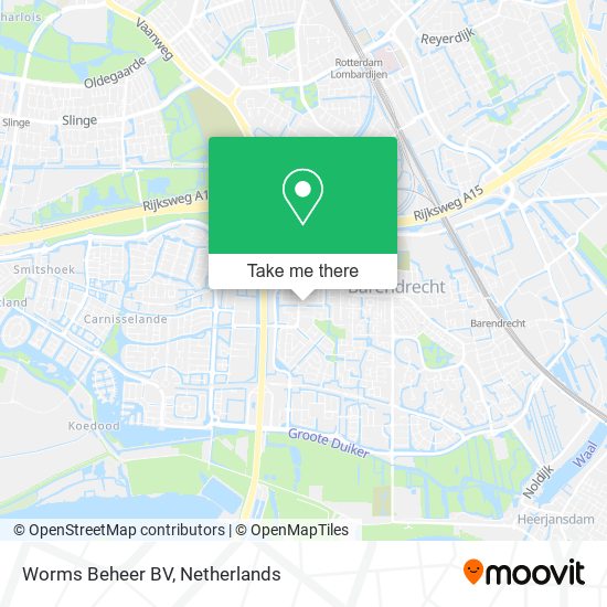 Worms Beheer BV map