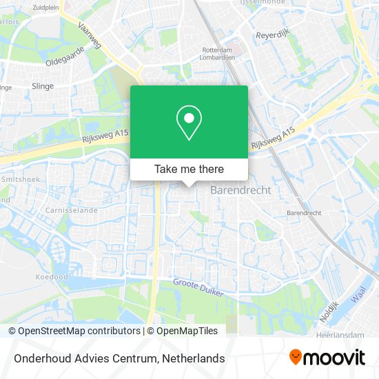 Onderhoud Advies Centrum map