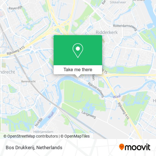 Bos Drukkerij map