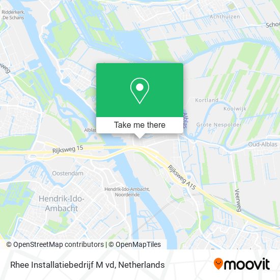 Rhee Installatiebedrijf M vd map