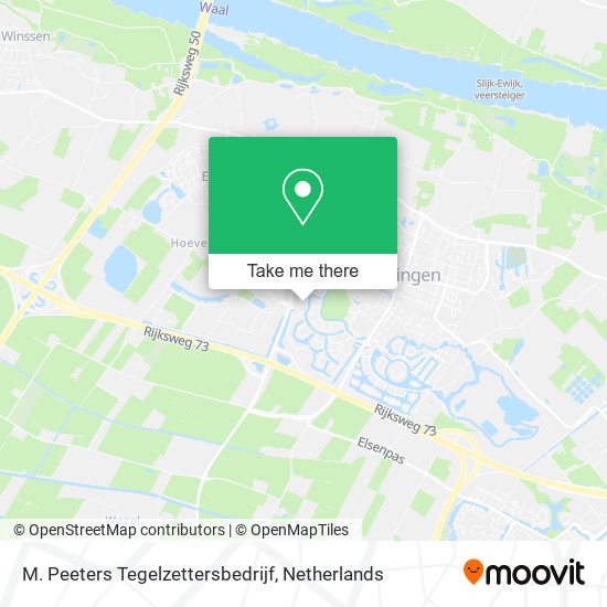 M. Peeters Tegelzettersbedrijf map