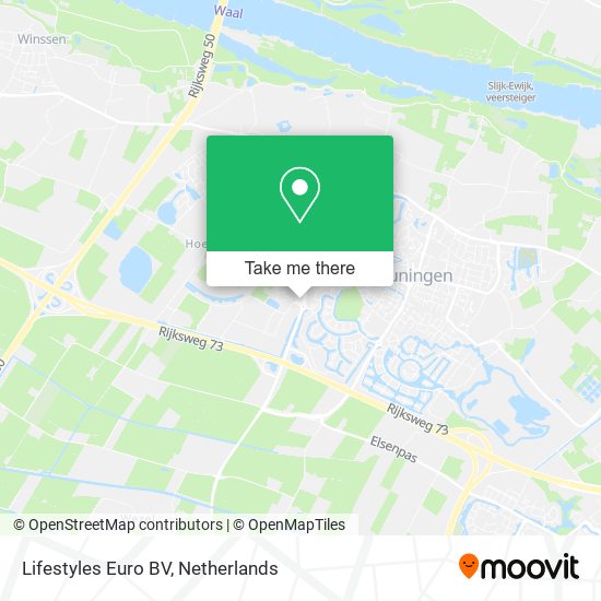 Lifestyles Euro BV map