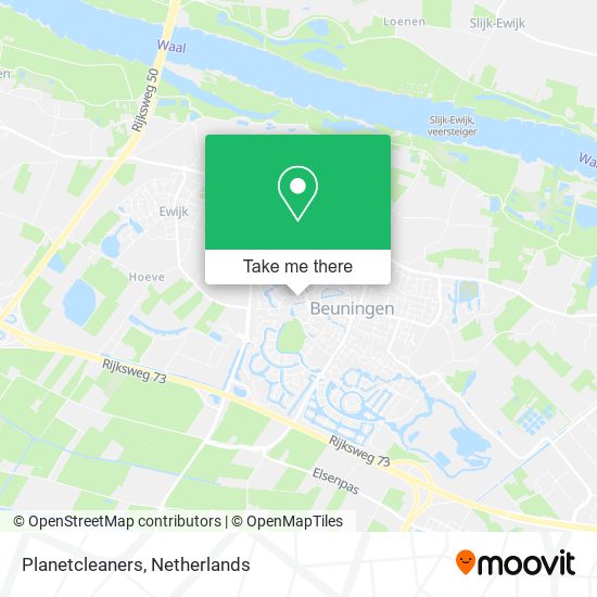 Planetcleaners map