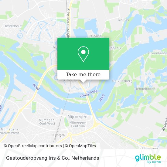 Gastouderopvang Iris & Co. map