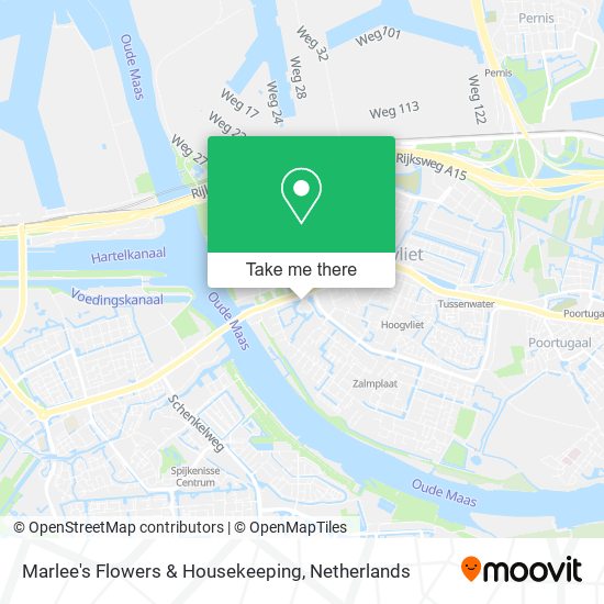 Marlee's Flowers & Housekeeping map