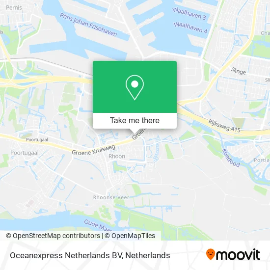 Oceanexpress Netherlands BV map