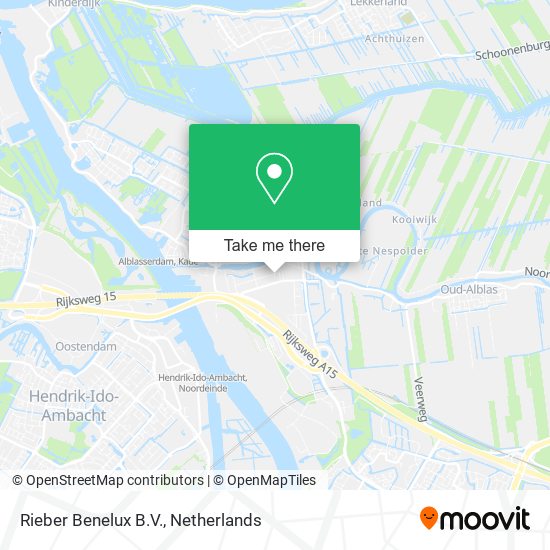 Rieber Benelux B.V. map
