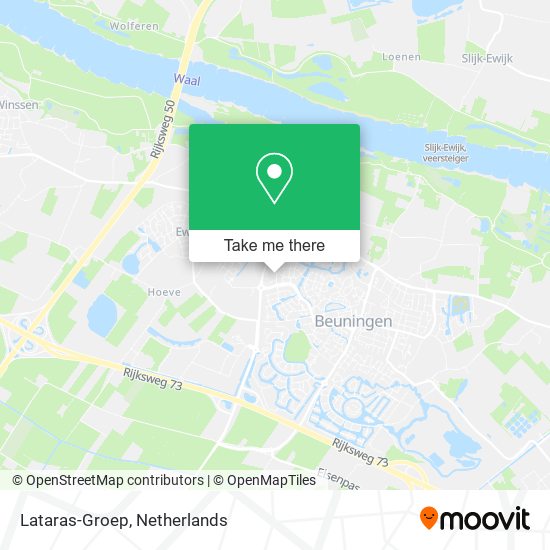 Lataras-Groep map