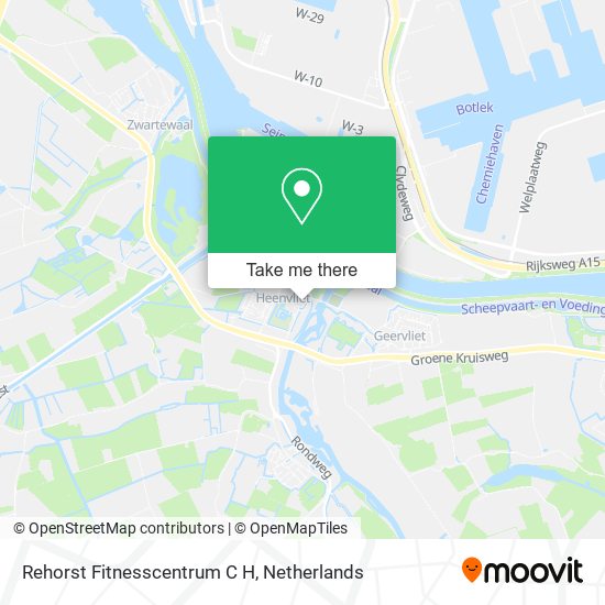 Rehorst Fitnesscentrum C H map