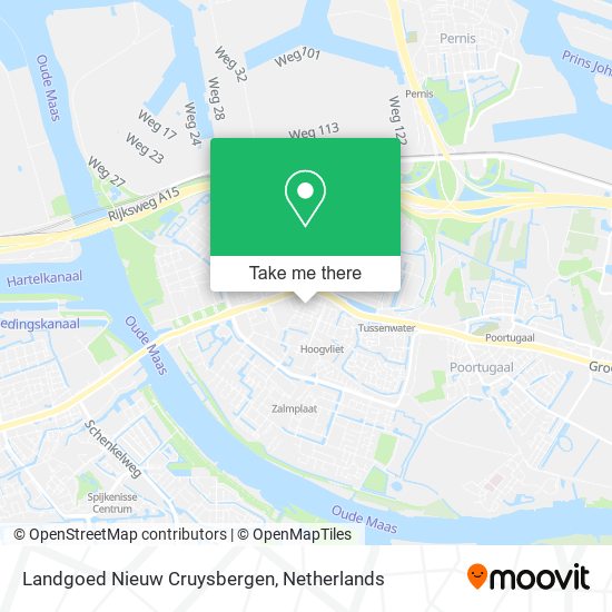 Landgoed Nieuw Cruysbergen Karte