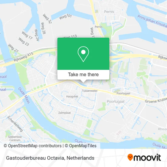 Gastouderbureau Octavia map