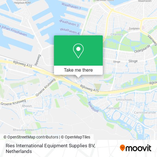 Ries International Equipment Supplies BV map