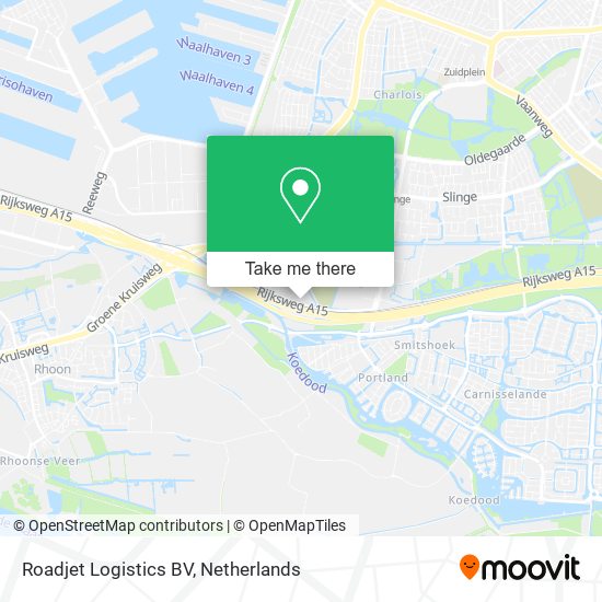Roadjet Logistics BV map