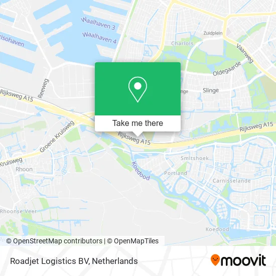 Roadjet Logistics BV Karte