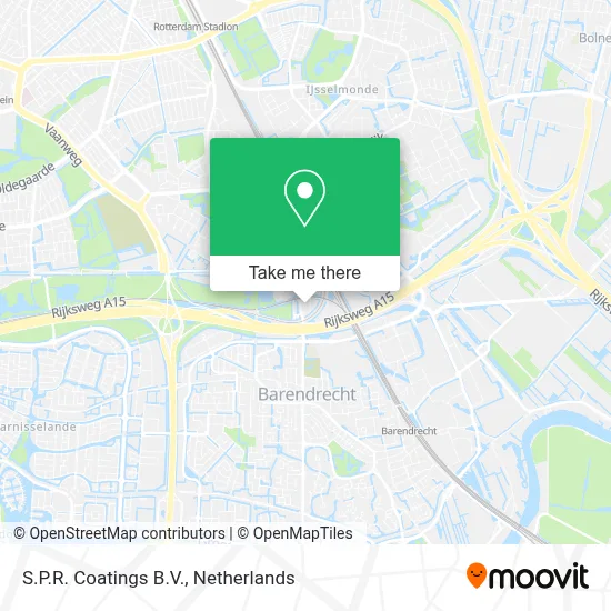 S.P.R. Coatings B.V. map