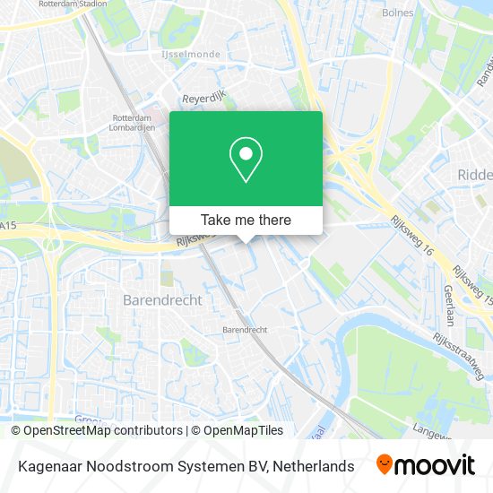 Kagenaar Noodstroom Systemen BV map