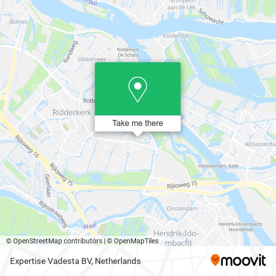 Expertise Vadesta BV map